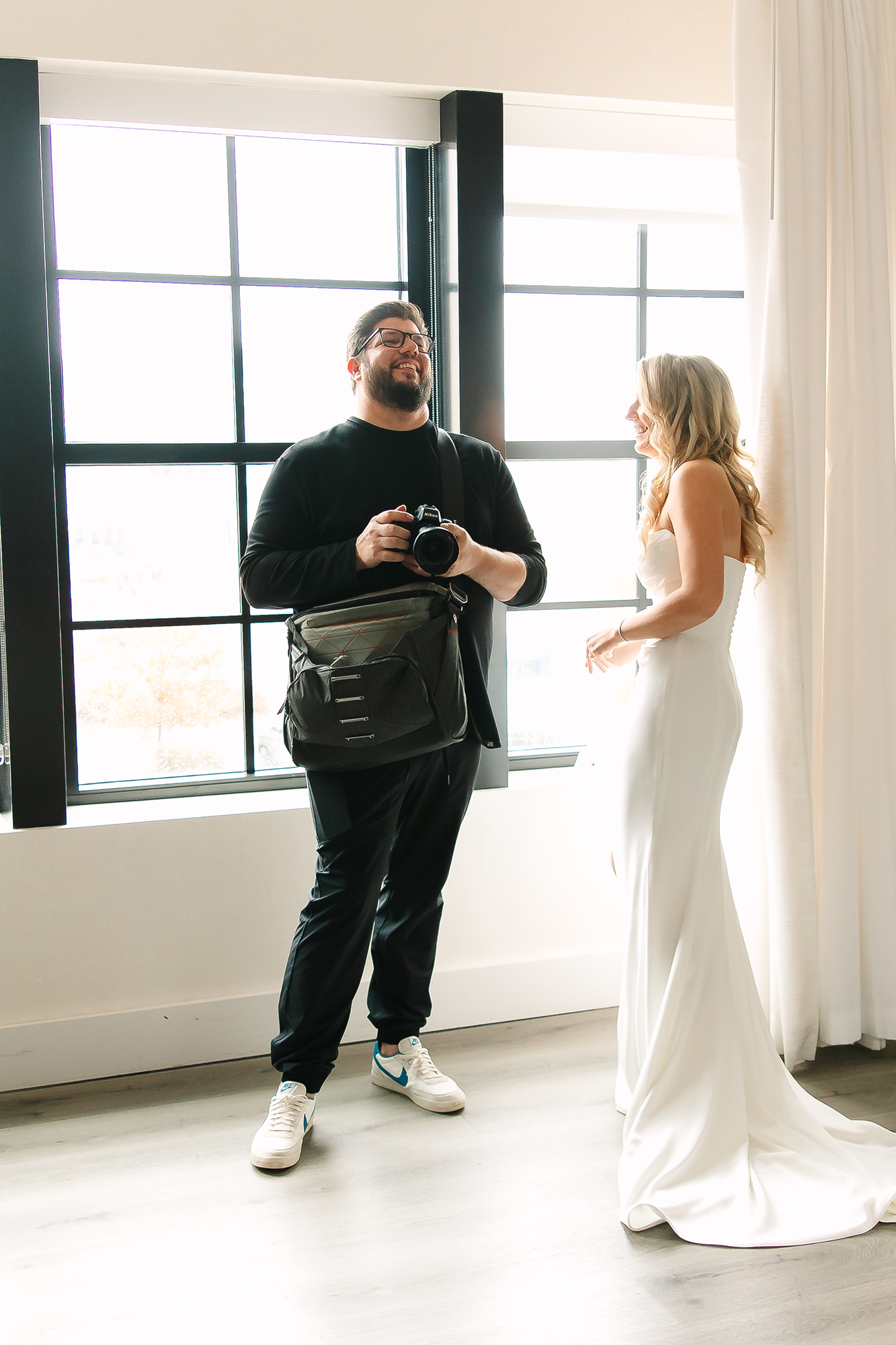 Jason Thomas Crocker, wedding photographer, photographed in Des Moines